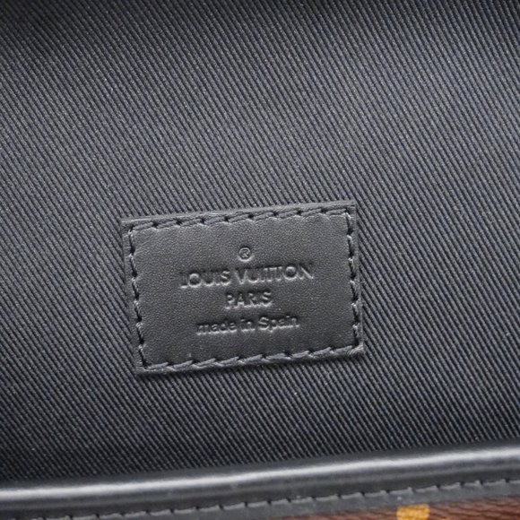 Louis Vuitton Shoulder Bag Monogram Macassar Magnetic M45557 Brown Noir Men's - Picture 5 of 16